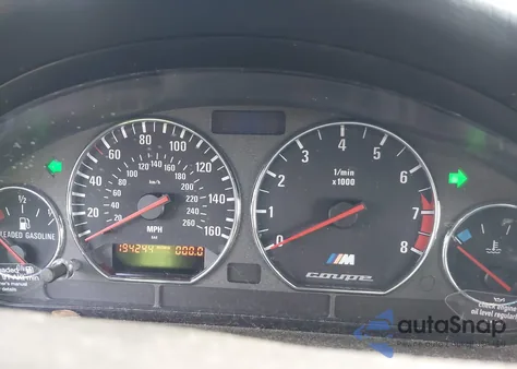 1999 BMW M z USA, uszkodzony, nr VIN WBSCM9332XLC60352